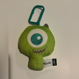 Disney Pixar Monsters Inc Mike Wazowski Plush Keychain Mcdonalds Happy Meal 2019